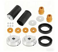 14PCS Front Strut Shock Mount Kit with Upper & Lower Supports, Bump Stops & Protective Caps - Compatible with BMW X5 E70 X6 E71 2007-2014 - OE 31336788776, 31336774738, 31336776391