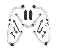 14Pcs Front Upper Lower Control Arm Tie Rod Boot Sway Bar Link Suspension Kit Compatible For INFINITI G35 Compatible For NISSAN 350Z 2003-2009