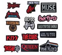 14Pcs Iron on Patches, Embroidered Applique Patch, DIY Sew Applique Clothes Stickers Custom Band Badges for Clothing, Backpacks, Jackets, Jeans, Hats, Repair The Hole