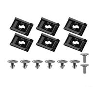 14Pcs Lower Engine Cover Pin Screw for Honda CRV Civic 90674-TY2- for a01 Chassis Protection Retainer Clip Bolt Kit Metal