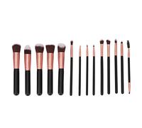 14Pcs Makeup Brushes Set, Professional Cosmetics Brushes Set, Soft Synthetic Fiber with Fine Tip for Blush Eye Shadow, Lightweight General Makeup Tools for Daily Use Begin
