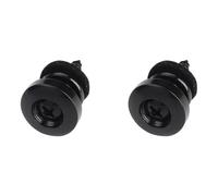 14Pcs Metal Guitar Strap Button Lock Fixing Pin Anti-slip Buckle Locking Pegs For Electric Acoustic Bass Ukulele For Guitar Bass(Black)