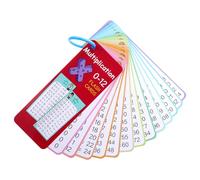 14Pcs Multiplication Flash Cards Times Table Flash Cards Multiplication Flashcards 1st to 3rd Grades Math Flashcards 0-12 Multiplications Game Card for Math Learning Aids