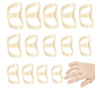 14pcs Oval 8 Finger Splint Oval 8 Thumb Splint, Waterproof Thumb Support Brace for Thumb Middle Pinky, Finger Buddy Wraps for Arthritis Sprains Swelling Trigger Finger(Sizes 5,6,7,8,9,10,11)