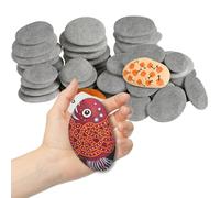 14PCS Painting Rocks, Natural river Stone 5-8cm, Flat Painting Pebbles Natural Smooth Stones Large Paintings River Rocks for Kids, Stones for Arts & Crafting Gift DIY School Paint Project Decoration