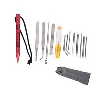 14PCS Paracord Needle Kit, Paracord Threading Needle Paracord Stitching Set Leathercraft Lacing Needles Rope Splicing FID Kit with Storage Bag for Leather Paracord Work (#2)