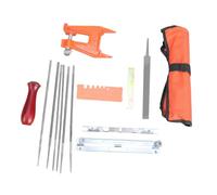 14Pcs Portable Chainsaw File with Pouches Sturdy File Set Ideal for Quick and Efficient Chain Maintenance Accessories