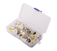 14Pcs RF Connector Adapter Kit, SMA To BNC UHF N Type F Copper Coupler, For Wireless Router Antenna Cable Assembly