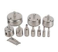 14Pcs/set 3-70mm Diamond Coated Hole Saw Drill Bit