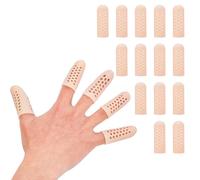 14pcs Silicone Finger Protectors,Waterproof Breathable Finger Stalls & Thumb Protectors for Crafts,Cooking,Household Work,Daily Protection