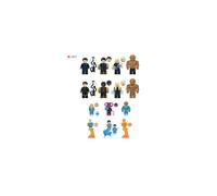 14pcs Superhero series Fantastic Four Thunderbolt Stone Man Blocks Toy