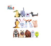 14PCS The Secret Life Of Pets Max Snowball Duke Chloe Gidget Action Figure Toys