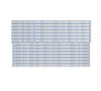 14pcs TV LED Strip For 49PUS6551 49PUS6581 49PUH6101 49PFF5701 49PUS7272 LB49016 V1_00 GJ-2K16-490-D712-P5-R L TPT490U2-EQLSJA.G