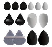 14Pieces Makeup Blender Sponge Set, Beauty Sponges For Makeup, beauty-blender Sponge, Use Dry And Wet Both, Multicolor Beauty Sponge Blender Cosmetic Applicator For Powder,Liquid,Facial Makeup Tools