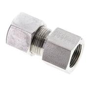 14S & M20x1.5 Stainless Steel Straight Cutting Fitting with Female Threads 630 bar ISO 8434-1