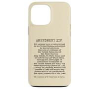 14th Amendment US Constitution Birthright Case for iPhone 13 Pro Max