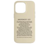14th Amendment US Constitution Birthright Case for iPhone 14 Pro Max