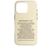 14th Amendment US Constitution Birthright Case for iPhone 16 Pro