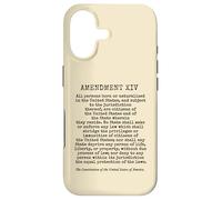 14th Amendment US Constitution Birthright Case for iPhone 17