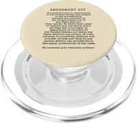 14th Amendment US Constitution Birthright PopSockets PopGrip for MagSafe