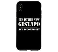 14th Amentment Resist Ice Is The New Gestapo Act Accordingly Case for iPhone XS Max