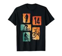 14th Birthday Boy Mountainbiker MTB 14 Years Old T-Shirt