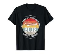 14th Birthday Gift Being Awesome February 2012 14 Years Old T-Shirt