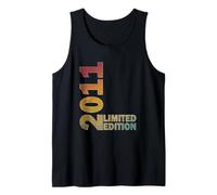 14th Birthday Gift boy & girl born 2011 turning 14 Year Old Tank Top