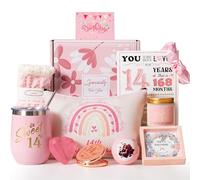 14th Birthday Gifts for Girls,Happy 14th Pamper Gift Basket Ideas for Daughter, Cute Unique Sweet 14 Year Old Birthday Hampers Presents for Her,Best Friend Niece,Granddaughter, Sister, Friend, Teens