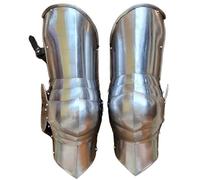 14th Century Medieval Cuisses | European Knight's Thigh Plate Armour | Wearable Historical Leg Guard for Reenactment