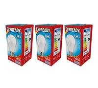 14w (100w) [3 Pack] LED GLS ES - Edison Screw (E27) Opal 6500K Daylight 1560lm's (Eveready s13629)