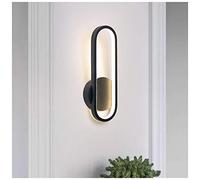 14W Modern LED Wall Light Creativity Simple Indoor Metal Wall Lamp 3000K Warm Light Night Light for Hallway Bedside Living Room Lighting Fixtures,White