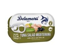 14x Delamaris Tuna Salad Mediterana 105gr(Fish)