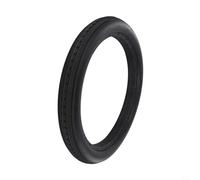 14x1.75 Solid Tire Non-inflatable Explosion-proof Rubber Wheel for Electric Scooters Bikes Puncture Resistant Tread All Terrain Black 320mm