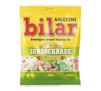 14x100g Bilar Sursockrade Ahlgrens gummy candy bags
