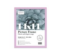 14x11 Inch Lilac Photo Frame Wall Mountable Picture Frame Standard Photograph Size, 14" X 11" (36 X 28cm)