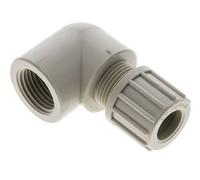 14x12mm & G1/2'' PP Elbow Compression Fitting with Female Threads 10 bar