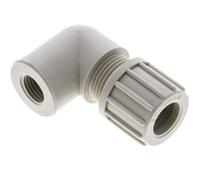 14x12mm & G1/4'' PP Elbow Compression Fitting with Female Threads 10 bar