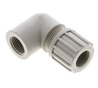 14x12mm & G3/8'' PP Elbow Compression Fitting with Female Threads 10 bar