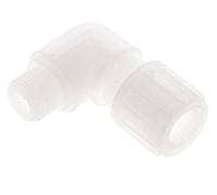 14x12mm & G3/8'' PVDF Elbow Compression Fitting with Male Threads 10 bar