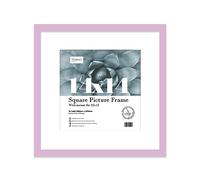 14x14 Lilac Picture Frame with Mount for 12x12 Photos, Prints - Modern Square Wall Frame, 1 Pack