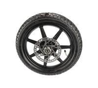 14x2.125 Front Tire Kit Fit for Electric Folding Scooters & Bicycles Includes 140MM Brake Disc Random Pattern(B 14x2.125 wheels)