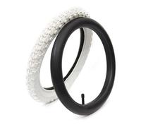 14x2.125 Tire | 14 2.125 Tire Set 14" Tire Tube Toddler Bike Tire | 14" x 2.125" White/White Sidewall Bike Tire Bicycle Tire