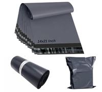 14x21 50 Mailing Bags are Self Seal Grey Parcel Bags | Packaging Mailer, Plastic Envelopes Large Mailing Bags, Postage Bags, Shipping Bags | Tear Proof Delivery Bags for Parcels Packing