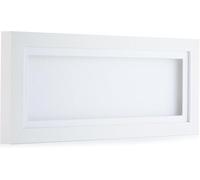 14x6" White 3D Deep Box Picture Shadow Box Frame Display Memory Box With White Mount For Medals Memorabilia Flowers etc