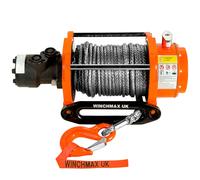 15,000lb Hydraulic Winch. 25m x 12mm Dyneema Rope.