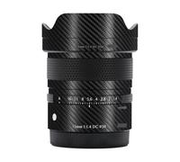 15 1.4 DC Anti-Scratch Camera Lens Skin Protective Vinyl Wrap Film Protector Cover Sticker ，Carbon Fiber Black：for Sigma 15mm F1.4 DC fit for Sony/Fuji Mount