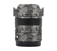 15 1.4 DC Anti-Scratch Camera Lens Skin Protective Vinyl Wrap Film Protector Cover Sticker ，Triangle Titanium：for Sigma 15mm F1.4 DC fit for Sony/Fuji Mount