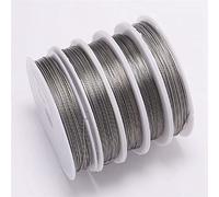 15-100M 0.3-1.0mm Stainless Steel Beaded Wire Beading Wire For Jewelry Making Jewelry Finding Accessories(0.30mm 100meters)