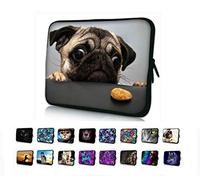 15"-15.6” inch Laptop Case Bag Pouch Protective Skin Cover Bag Water-Resistant Neoprene Notebook Computer Pocket Tablet Briefcase Multi-Color by Funky Planet Bags Cases